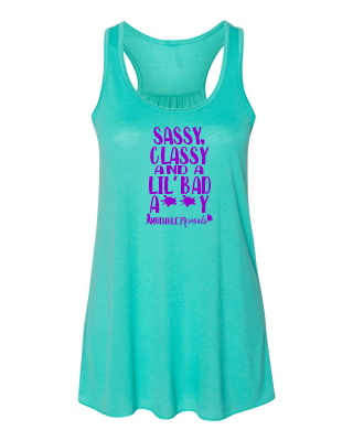 SASSY, CLASSY RACERBACK TANK